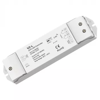 V2-L uztvērējs kontrolieris 12-36V DC, 2x8A