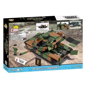 Konstruktors Cobi M1A2 SEPV3 Abrams ar 1065 klucīšiem
