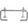 EUROLITE C-Hook TCH-50/20 sudraba C-āķis kopņu pacelšanai un piekāršanai
