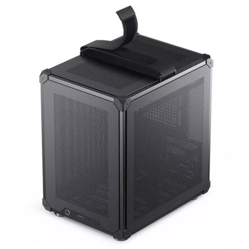 Datora korpuss Jonsbo C6-ITX Mini-ITX Melns