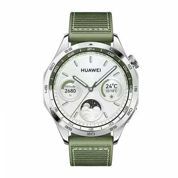 HUAWEI WATCH GT 4 Viedpulkstenis – līdz 2 nedēļām akumulatora darbības, fitnesa izsekošana, saderīgs ar Android un iOS, veselības uzraudzība ar pulsa viļņa aritmijas analīzi