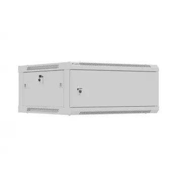 LANBERG 19 collu pie sienas montējams instalācijas skapis 4U 600x600 mm, pelēks