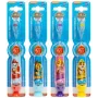 Paw Patrol bērnu zobu suku komplekts ar mirgojošu gaismu un piesūcekņa vāciņu, 4 gab., dažādās krāsās