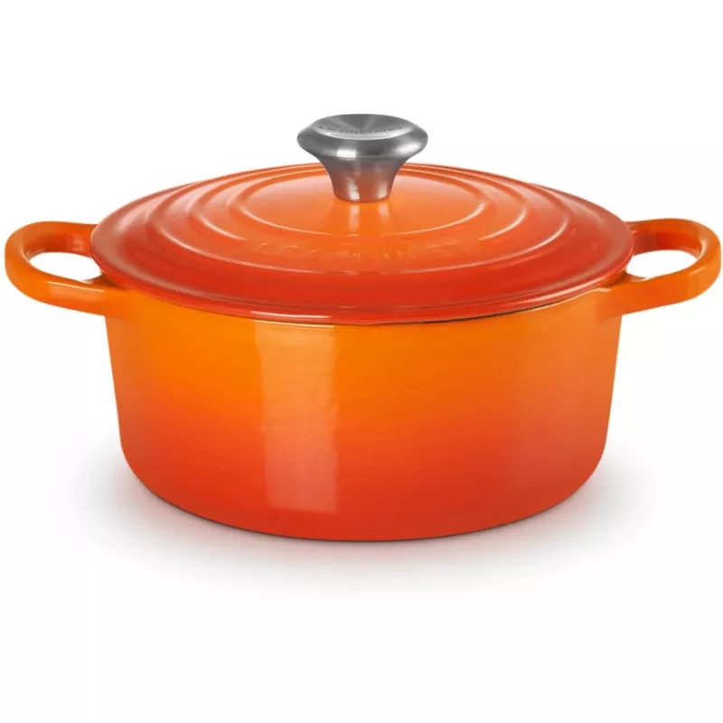 Le Creuset Signature Cepšanas Trauks apaļš 18 cm vulkāns