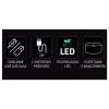 Galda LED lampa MANTA MASNL128MT — vienradža formas dekoratīvā nakts gaisma