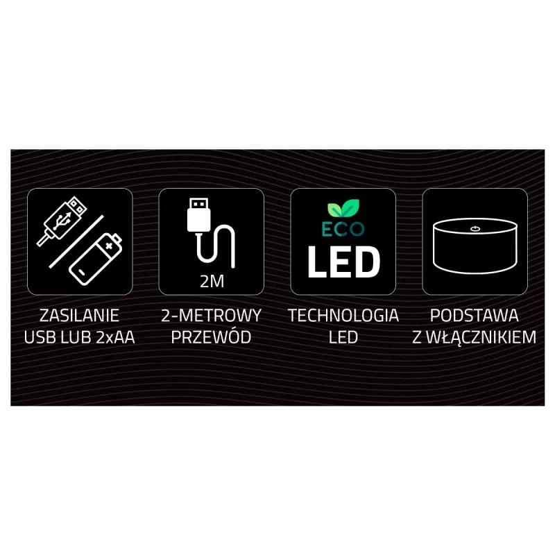 Galda LED lampa MANTA MASNL128MT — vienradža formas dekoratīvā nakts gaisma