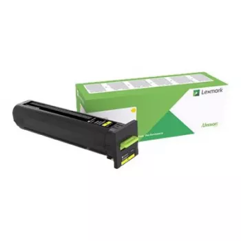 Tonera kasetne Lexmark 72K2XYE 3000 lpp Dzeltena