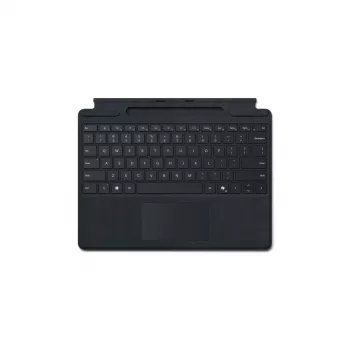 Microsoft Surface Pro tastatūra ar Slim Pen zīmuli biznesam QWERTZ vācu izkārtojums Melns Microsoft Cover ports