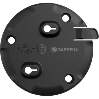 Apļveida ūdens smidzinātājs Gardena 16022-20 Melns regulējams izsmidzināšanas rādiuss