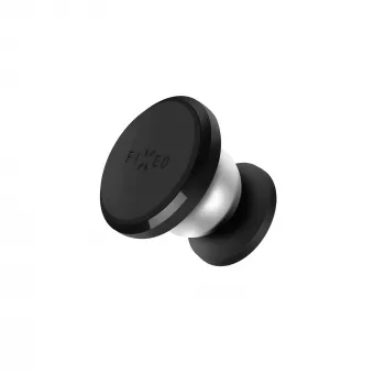 Fiksētais turētājs FIXED Icon Flex Mini FIXIC-FLEXM-BK — regulējams iebūvēts lādētājs, melns