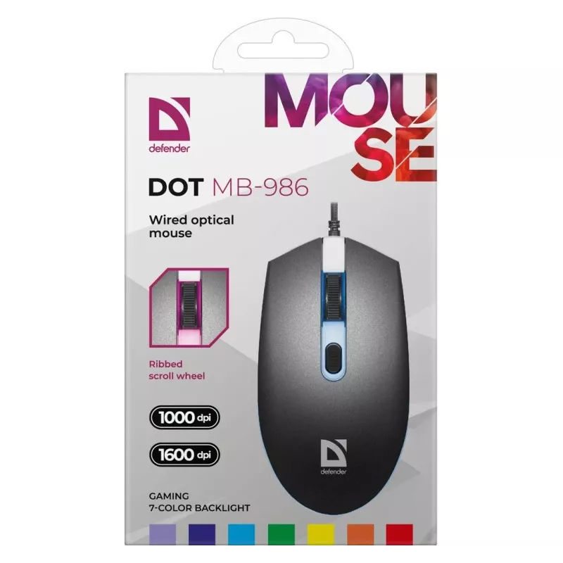 Spēļu pele Defender DOT MB-986