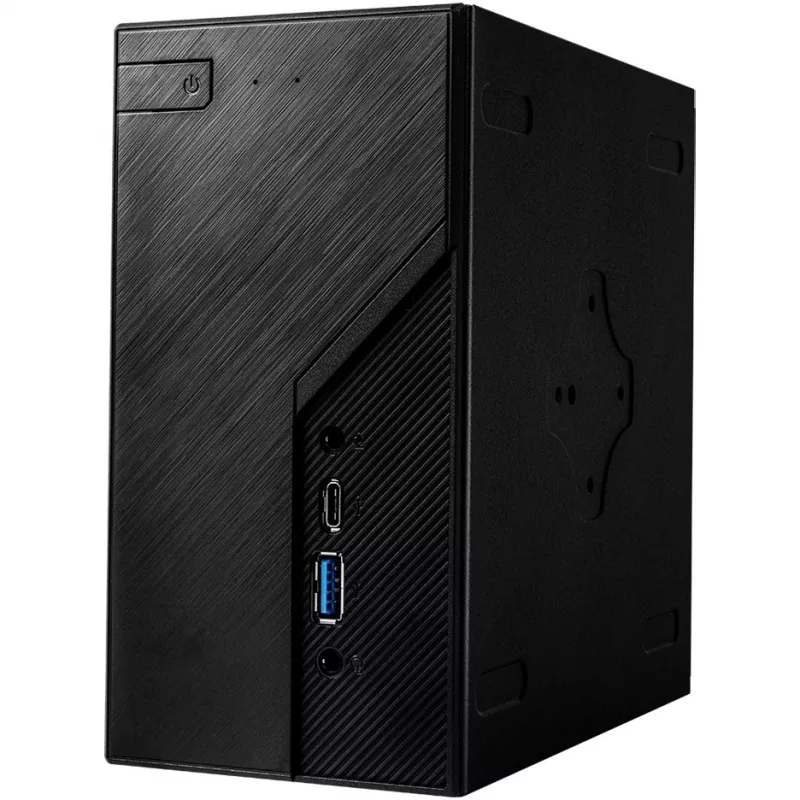 ASRock DeskMini H470 - Barebone - Mini-PC - LGA1200 ligzda - Intel H470 - bez CPU - RAM 0 GB - GigE