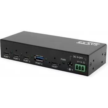 EXSYS GmbH operatīvā atmiņa 16GB 3200MHz ar 4 portu USB 3.2 Gen 2x1 (3x USB-C, 1x USB-A)