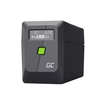 UPS Line-Interactive Green Cell 6.5 kVA, 360 W, 2 AC kontaktligzdas, 12 V 7 Ah VRLA, USB, tornis, melns
