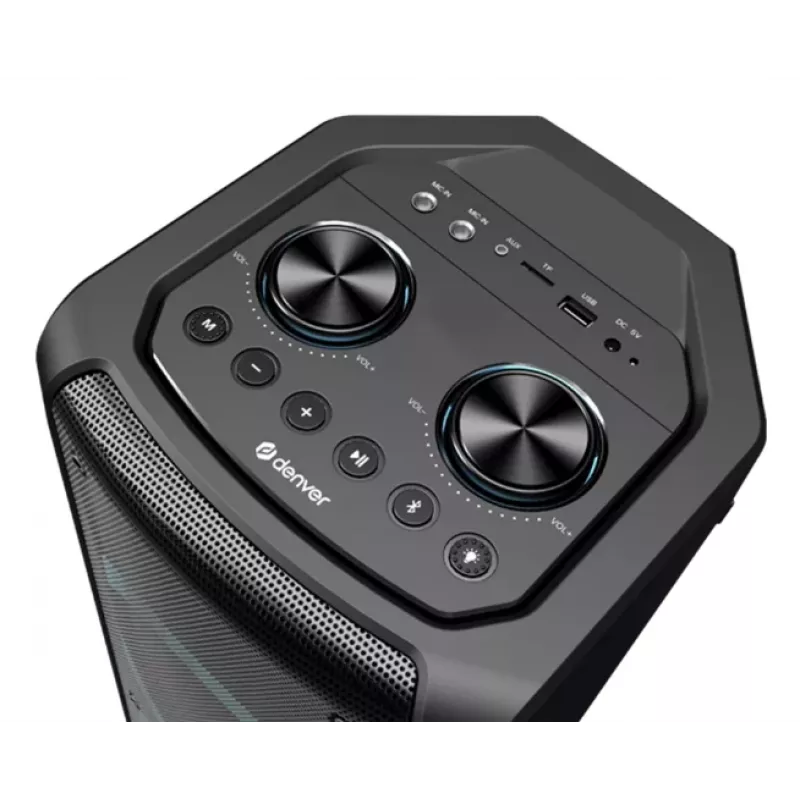 Pārnēsājams stereo skaļrunis Denver BPS-352 Melns