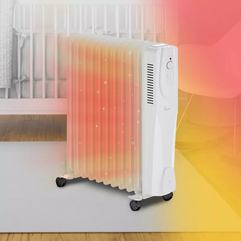 Extralink eļļas radiators NY-25W1 2500W, 11 sekcijas