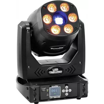 Hibrīds kustīgais prožektors EUROLITE TMH-H90 90W COB