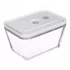 Pārtikas uzglabāšanas kārbu komplekts ZWILLING FRESH & SAVE taisnstūra stikls/plastmasa 3 gab., 0,35/0,75/1,6 L, hermētisks, mikroviļņu/cepeškrāsns/ledusskapis drošs