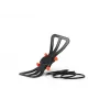 deeper ITGAM0003 Melns – regulējams telefona turētājs makšķeres kātam, silikons, 3.5–5 collu telefoniem, 280 mm