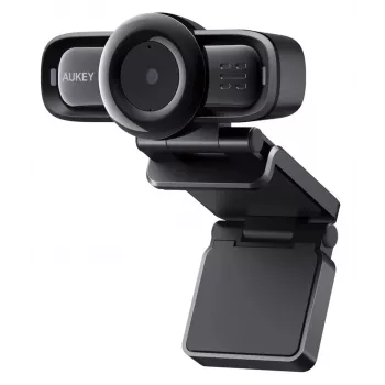 Tīmekļkamera AUKEY PC-LM3 2 MP 1920 x 1080 pikseļi USB 2.0 Melna