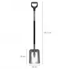 Lāpsta Fiskars Ergonomic FS.S. 1025376 Pelēka — ergonomiska dārza lāpsta Fiskars 1070058