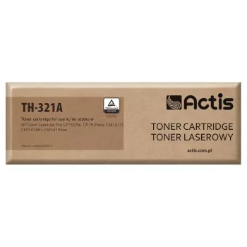 Actis TH-321A Tonera kasetne (HP 128A CE321A aizstājēja; Standarta; 1300 lapas; ciāna)