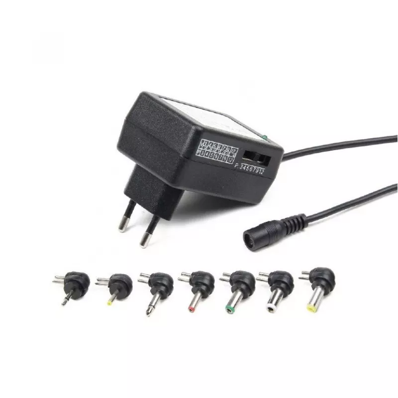 EnerGenie EG-MC-008 Barošanas avots/invertors 12 W Melns