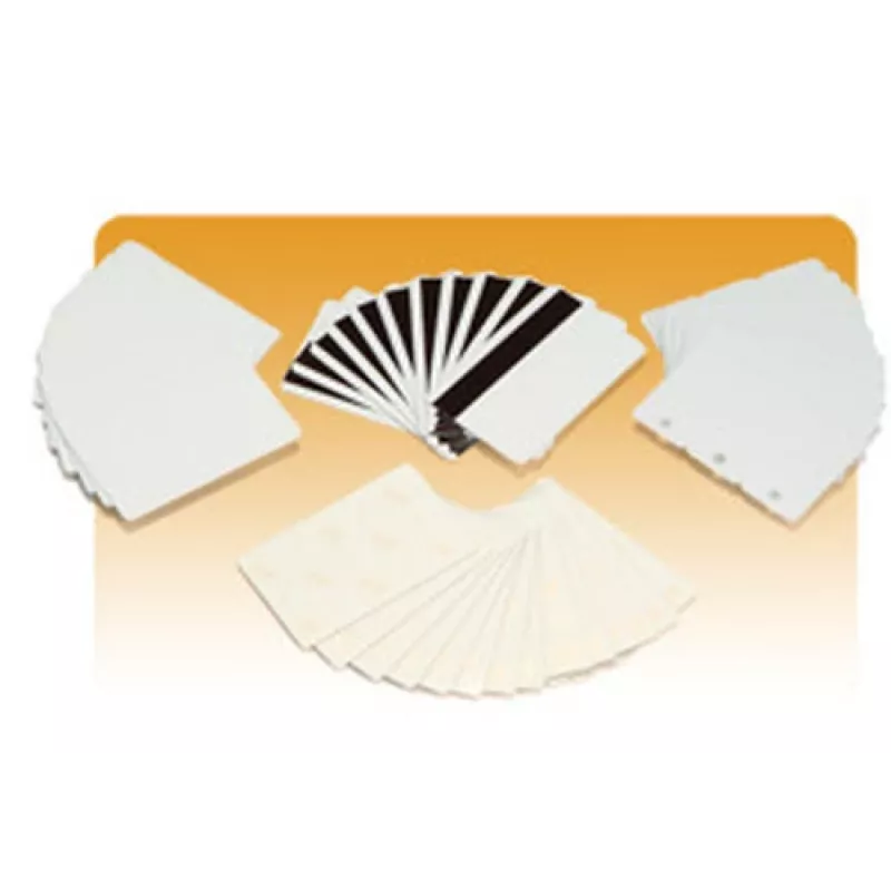 PVC kartes Zebra 30mil 104523-131 (500 gab.)