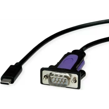 ROLINE Pārveidotāja kabelis USB-C — Seriālais, FTDI mikroshēmojums, 1,8 m (12.02.1170)