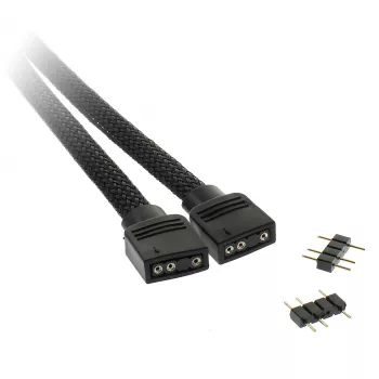 XSPC 5V 3-Pin A-RGB pagarinājuma kabelis - 600 mm