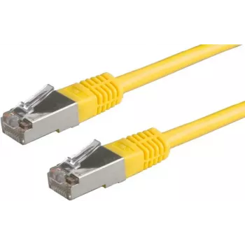 Patch Cord ROLINE S/FTP (PiMF) Cat.6 Dzeltens 10,0 m