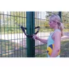 ABUS Touch 57/45 biometriskā piekaramā atslēga 62575, pirkstu nospiedumu sensors, 45 mm, IP66/IP68, laikapstākļiem izturīga, sudraba
