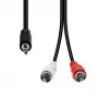 Audio kabelis ProXtend M32XRCA-005 — 3-pin uz 2×RCA, 5 m garš