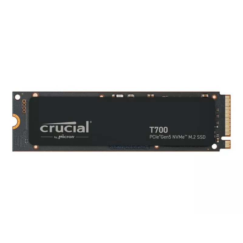 Crucial T700 PCI-Ex Gen5 NVMe M.2 2280 SSD, 1TB