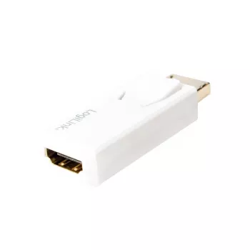 Pārejas savienotājs LogiLink CV0100 DisplayPort–HDMI balts