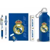 Real Madrid RM00029 komplekts ar 650 ml pudeli, bloknotu un pildspalvu
