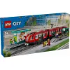 LEGO City tramvajs un stacija – būvējams komplekts bērniem no 7 gadiem
