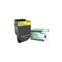 Tonera kasetne Lexmark 71B20Y0 2300 lappuses Dzeltens