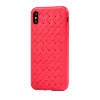 Mīkstais Vāciņš Devia Yison Series iPhone XS Max (6.5 collu) — Sarkans