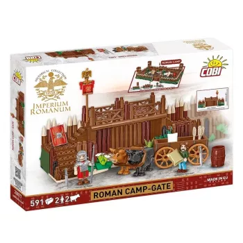 Cobi būvkomplekts Imperium Romanum — Romas nometnes vārti, 591 gab.