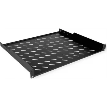 ROLINE 19 collu plaukts 1 HE 400 mm dziļš 15 kg slodze melns (26.21.0020)