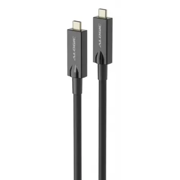 Alogic 5M USB-C uz USB-C HYBRID AOC kabelis - Digitāls/Dati (U3-TCC05-MM-H)