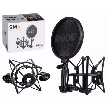 Mikrofona amortizators RØDE SM6 — melns