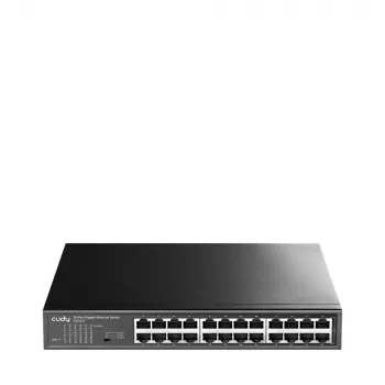 Cudy GS1024 24-portu Gigabit Ethernet tīkla slēdzis (nekonfigurējams)