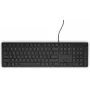 Vadu pilnizmēra tastatūra Dell KB216 — QWERTY Nordic izkārtojums, melna, USB