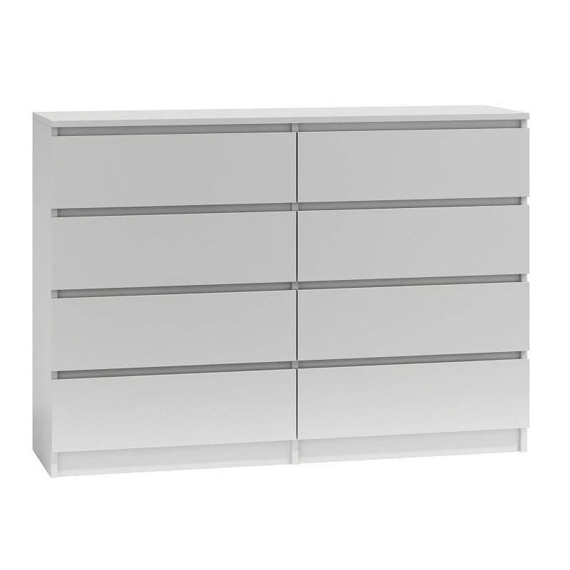 Topeshop M8 140 BIEL kumode