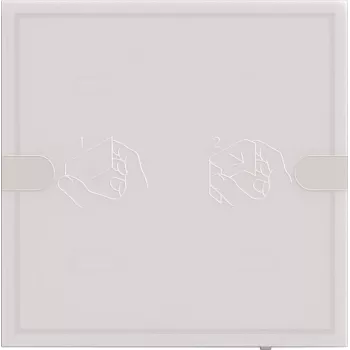 Gira KNX Touch Sensor 4 comfort 1f TS4 balts 5001003