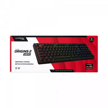 HyperX Origins 2 1800 tastatūra Melna