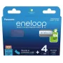 PANASONIC ENELOOP AA 2000 mAh uzlādējamās baterijas, 4 gab. + futrālis (BK-3MCDE/4CP+CASE)