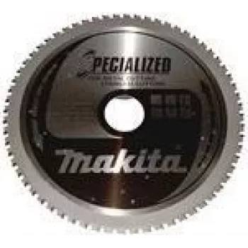 Makita Specialized ripzāģa asmens metālam un nerūsējošajam tēraudam - 185 mm - 64 zobi (B-33984)